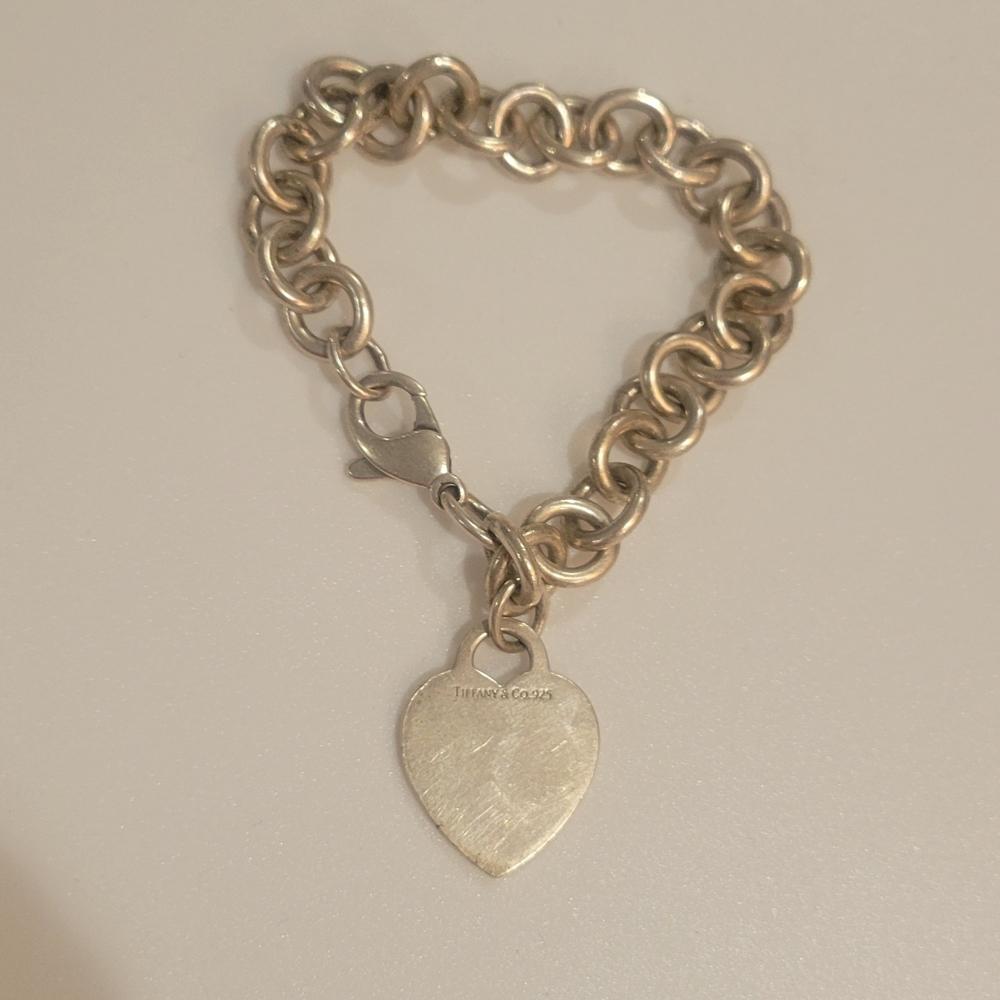 Tiffany & Co Heart Charm Bracelet